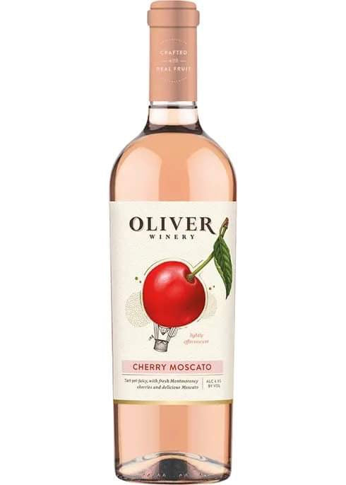 Oliver Cherry Moscato Wine
