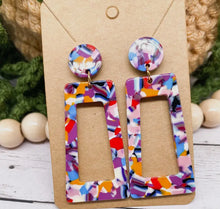 Load image into Gallery viewer, Acrylic Drop Earrings
