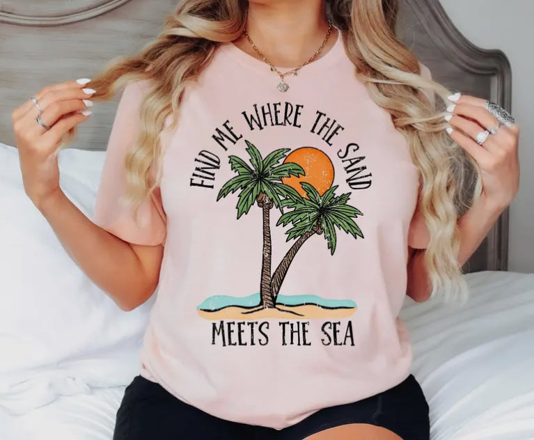 Sand Meets The Sea T-Shirt