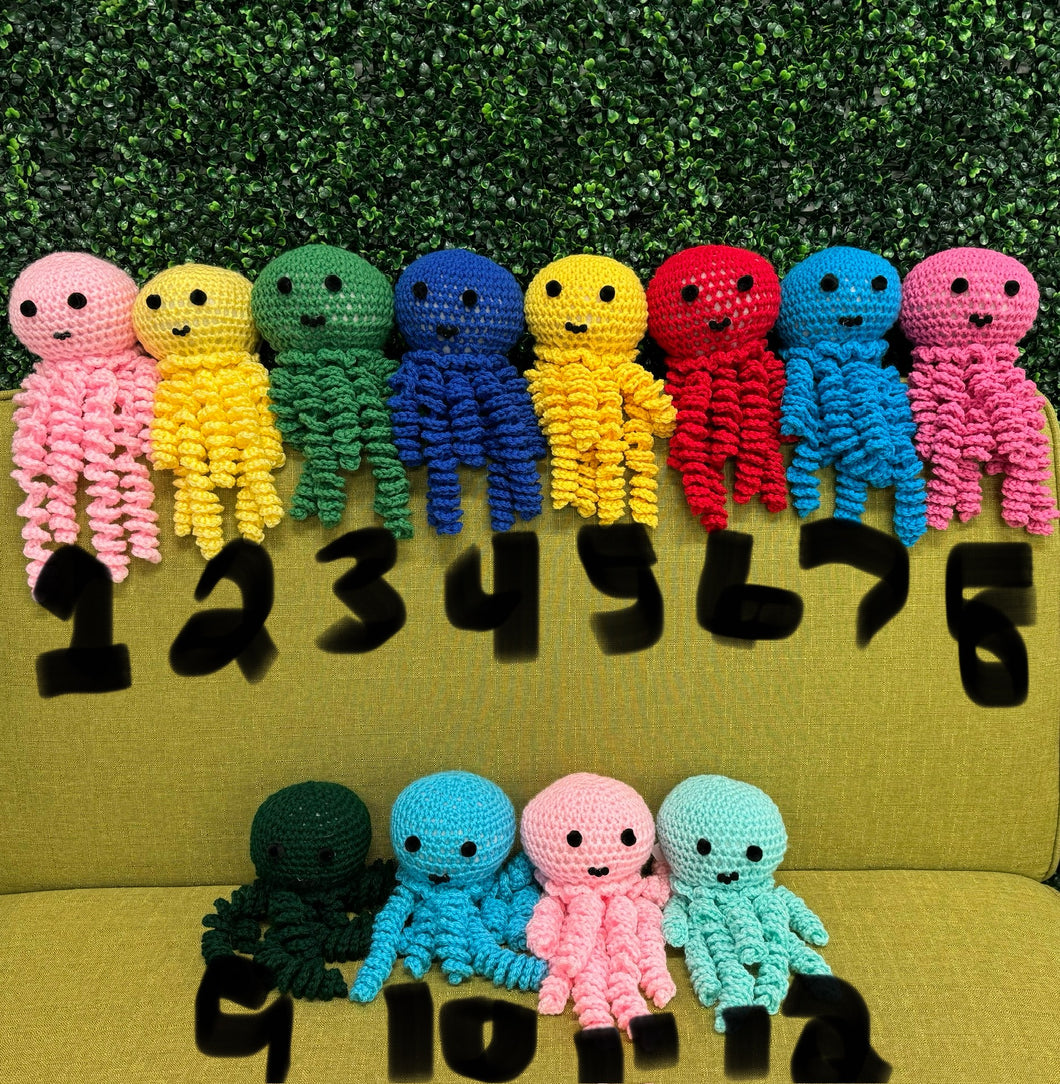 Handmade Crochet Octopus