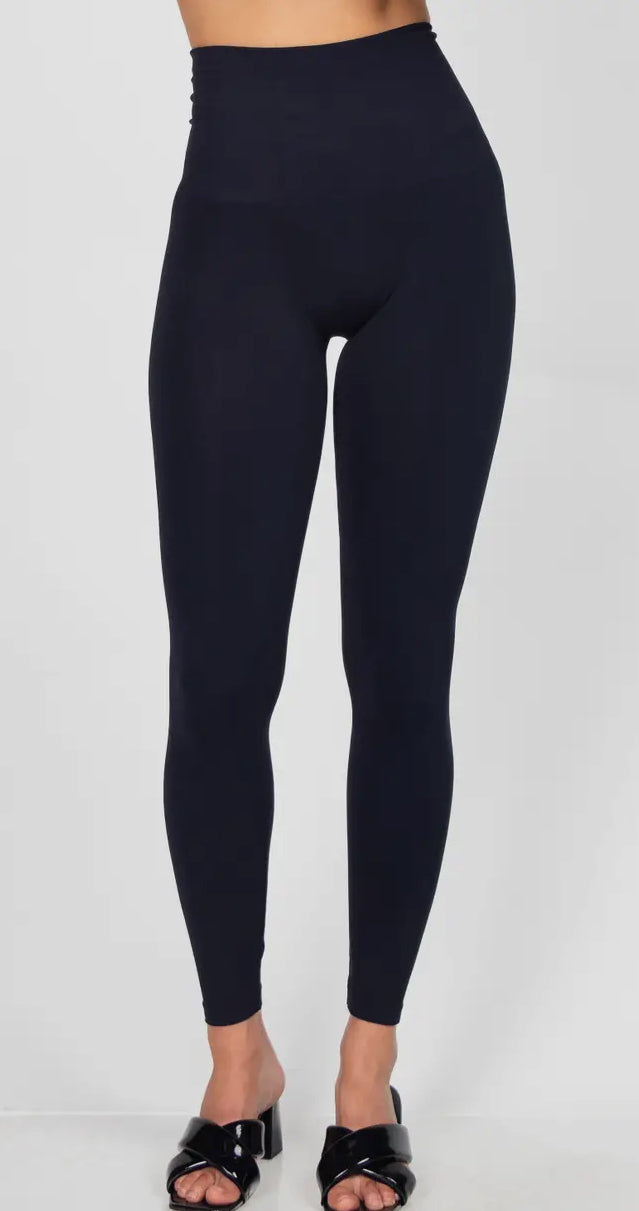 Navy Tummy Tuck Leggings