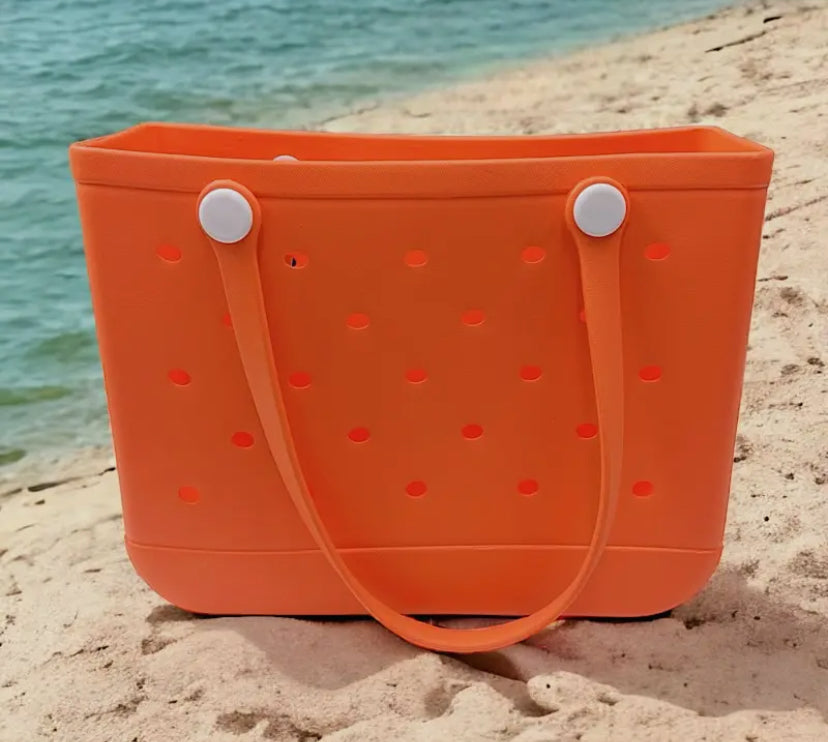 Rubber Beach Tote Bag