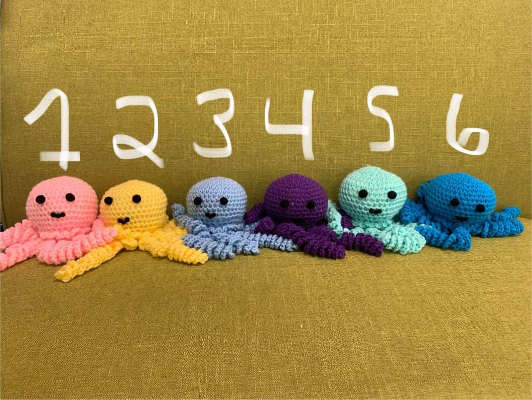 Handmade Crochet Octopus