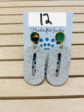 Load image into Gallery viewer, Leather Handmade Earrings
