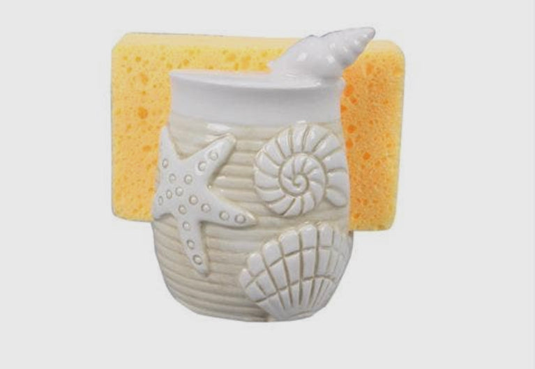 Ceramic Beach Sponge Holder