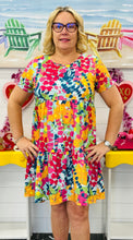 Load image into Gallery viewer, Multicolor Wildflower Millie Dress
