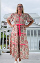 Load image into Gallery viewer, Contrast Binding Midi Dress
