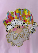 Load image into Gallery viewer, Preppy Santa T-shirt(Light Pink)
