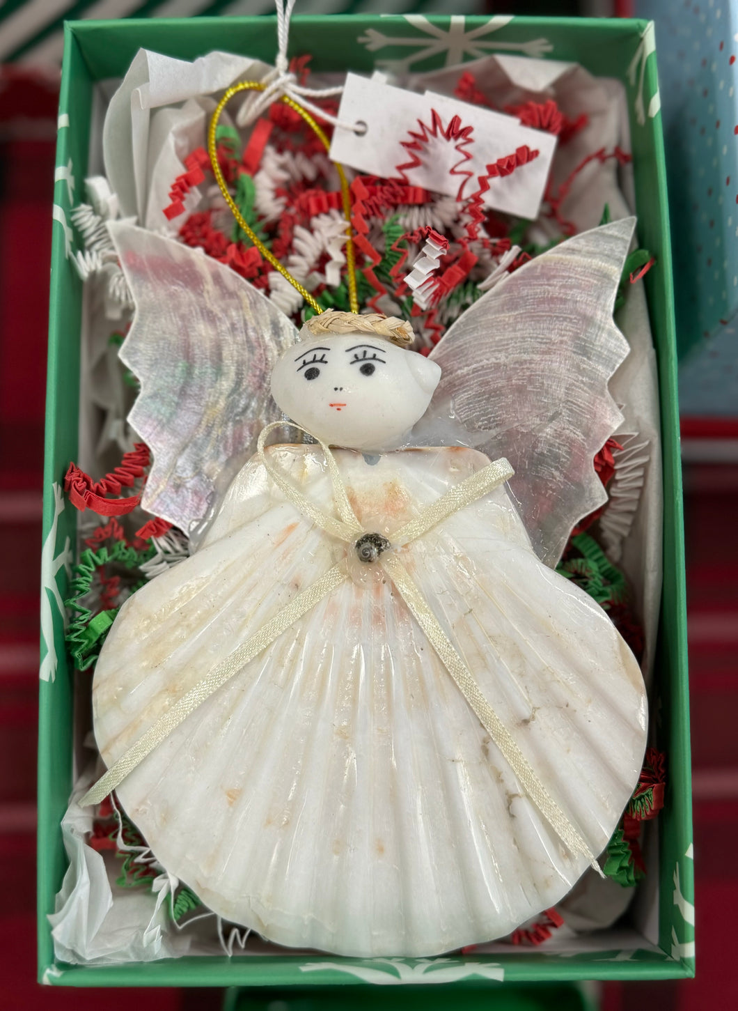 Angel Irish Flat Polished Ornament