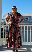 Load image into Gallery viewer, Ruffle Sleeve Midi Dress
