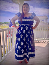 Load image into Gallery viewer, Romantic Smocked Midi Dress
