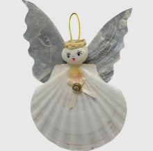 Load image into Gallery viewer, Angel Irish Flat Polished Ornament
