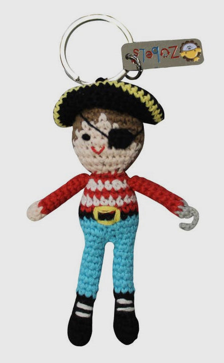 Pirate 4” Crochet KeyChain