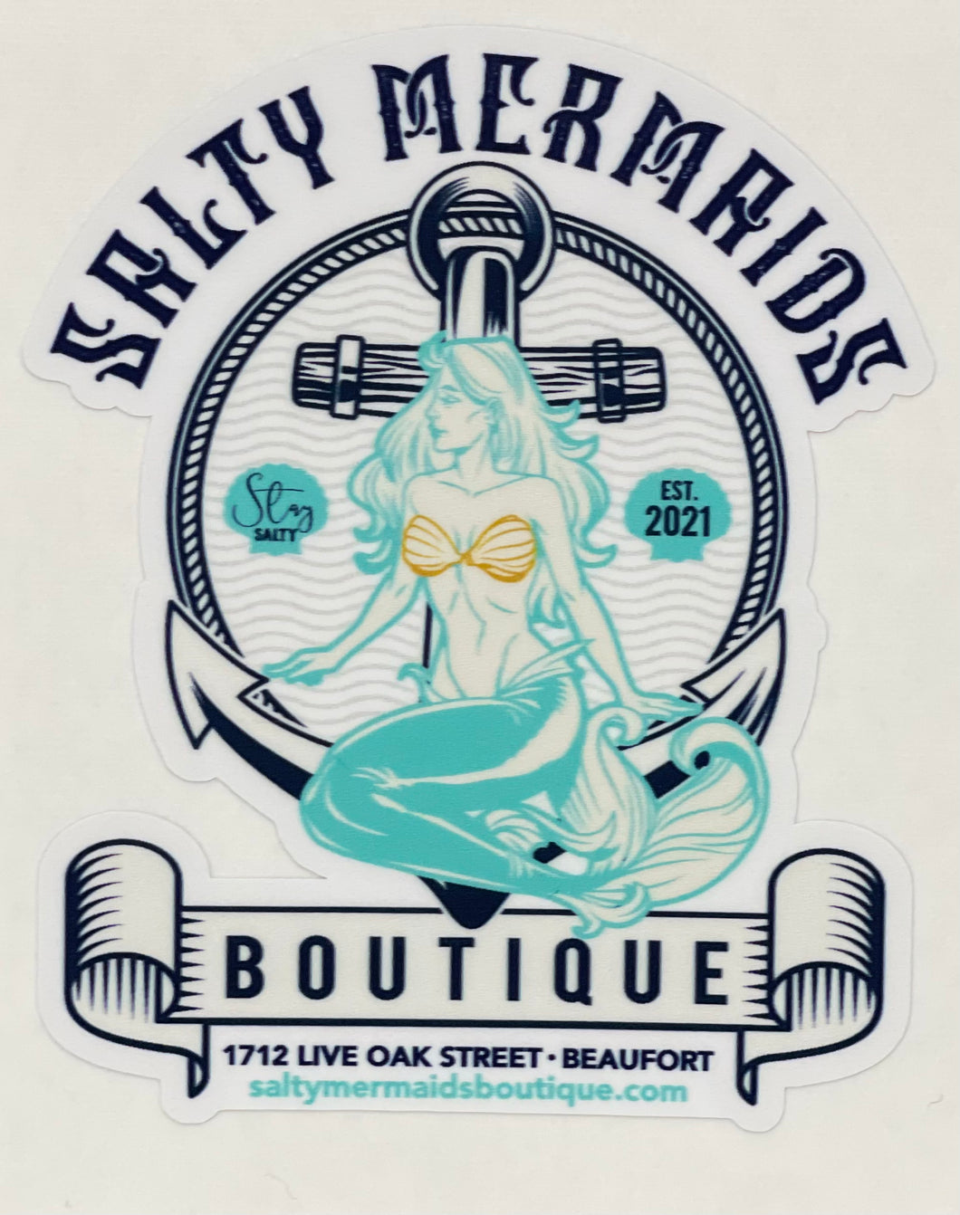Salty Mermaids Boutique stickers
