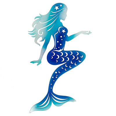 Metal Turquoise Mermaid
